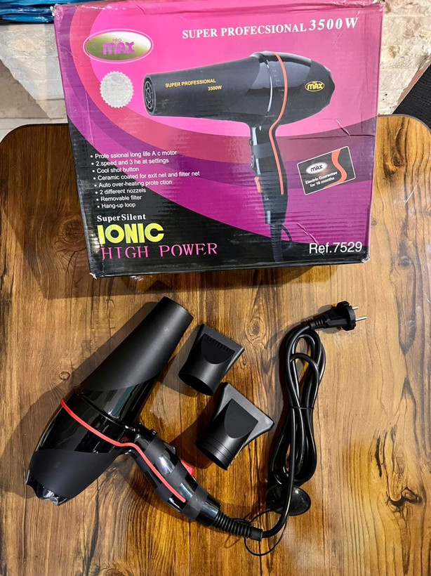 سشوار حرفهای پرومکس موتور AC