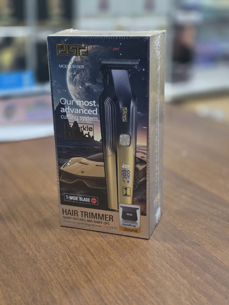 خط زن دی اس پی DSP مدل 91509 | ماشین اصلاح حرفه‌ای مو و ریش
