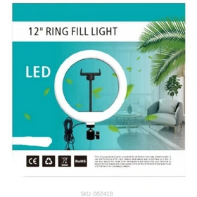 رینگ لایت مدل HX300 | چراغ حلقه‌ای LED برای عکاسی و تولید محتوا