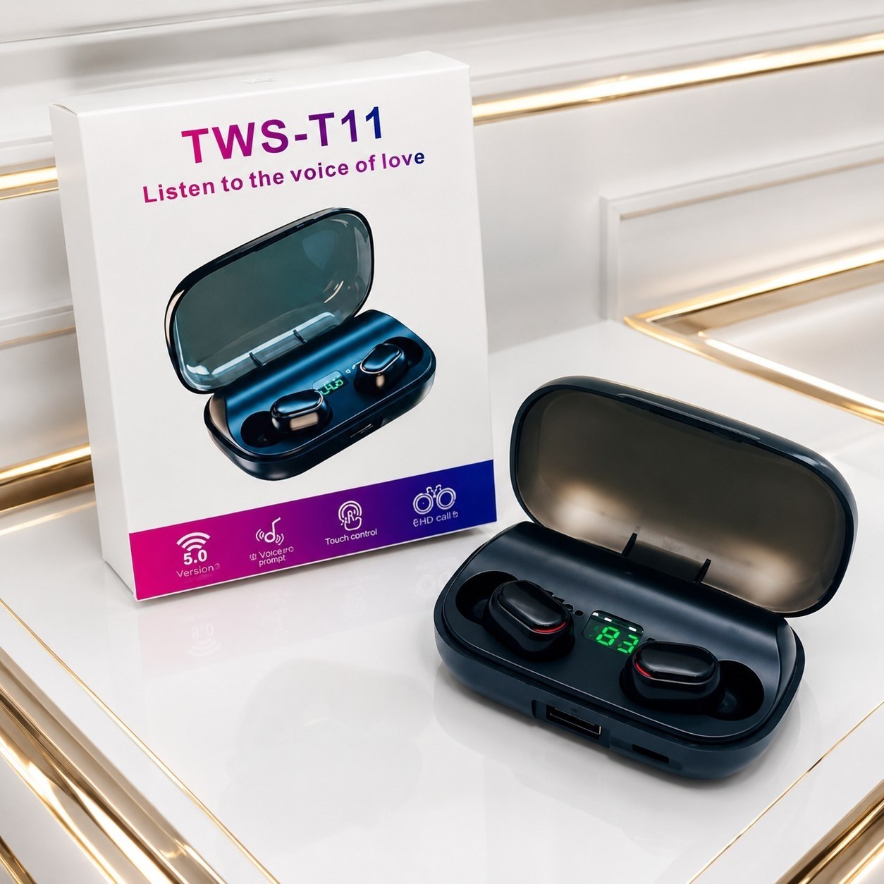 ایرپاد TWS-T11؛ همراه بی‌سیم برای موسیقی و تماس‌های روزانه