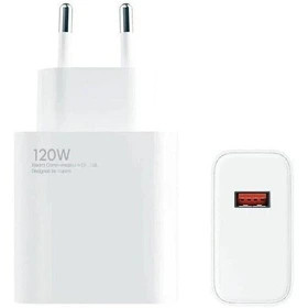 آداپتور شارژ سریع Xiaomi 120W با خروجی USB-A و کابل شارژ 6 آمپر